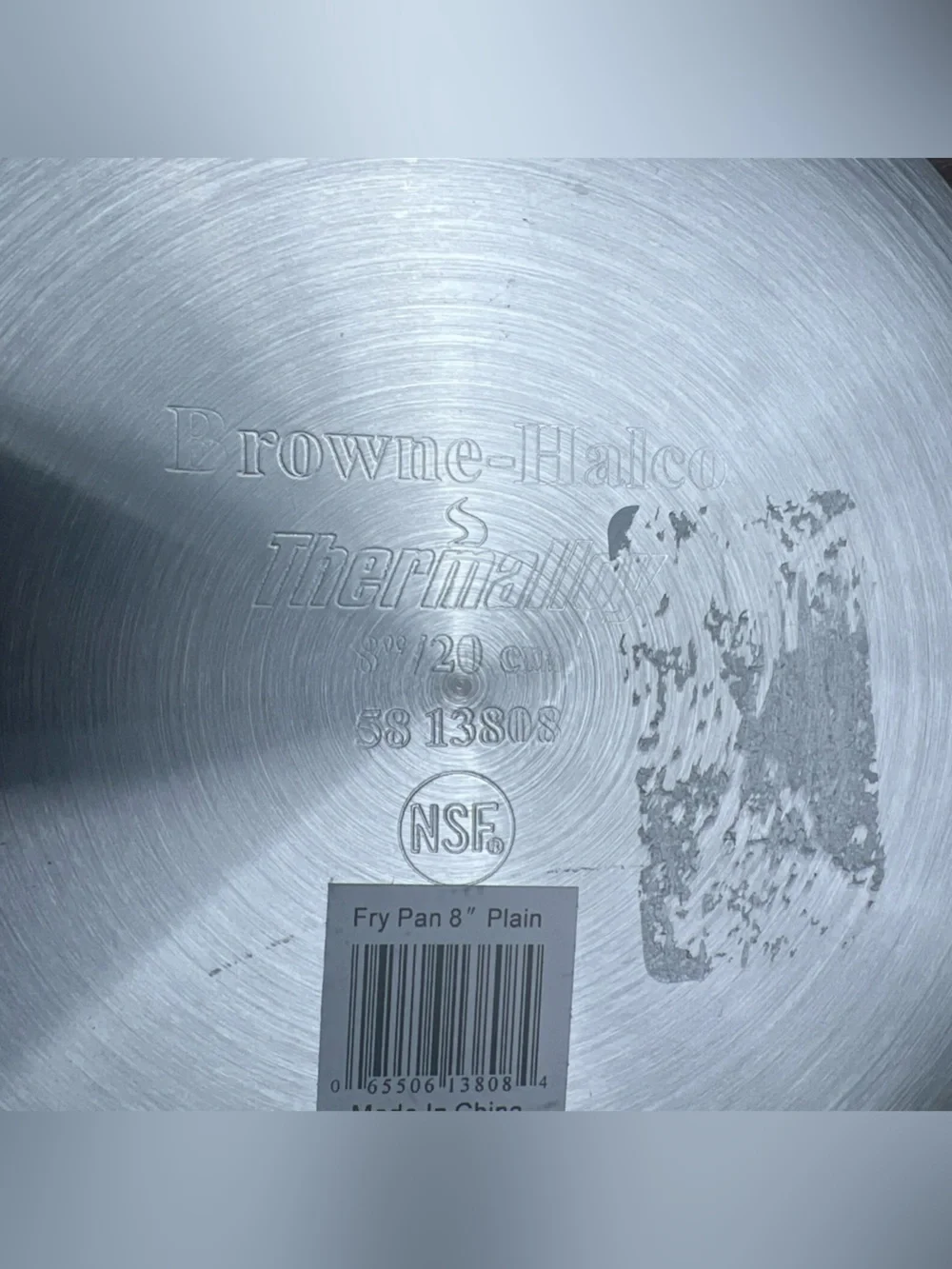 Browne-Halco Thermalloy Professional Aluminum Cookware Foodservice Fry Pan 8”